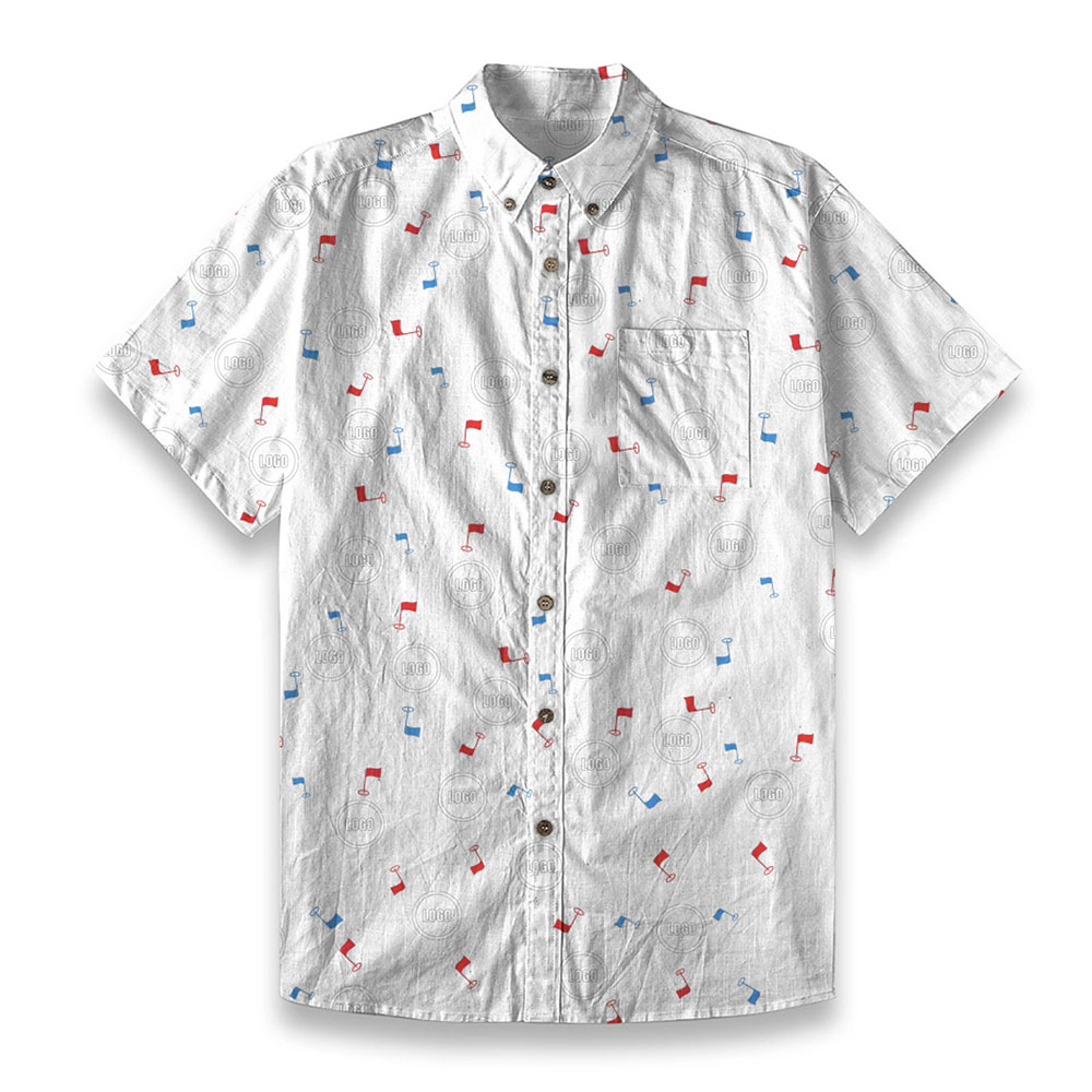 Custom Golfer Men's Hawaiian Premium Shirt 9
